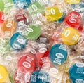 Assorted Jelly Fruit Disk Patties Candy, Individually Wrapped, Vegan, Gluten Free - 2 Pound Bag R619775