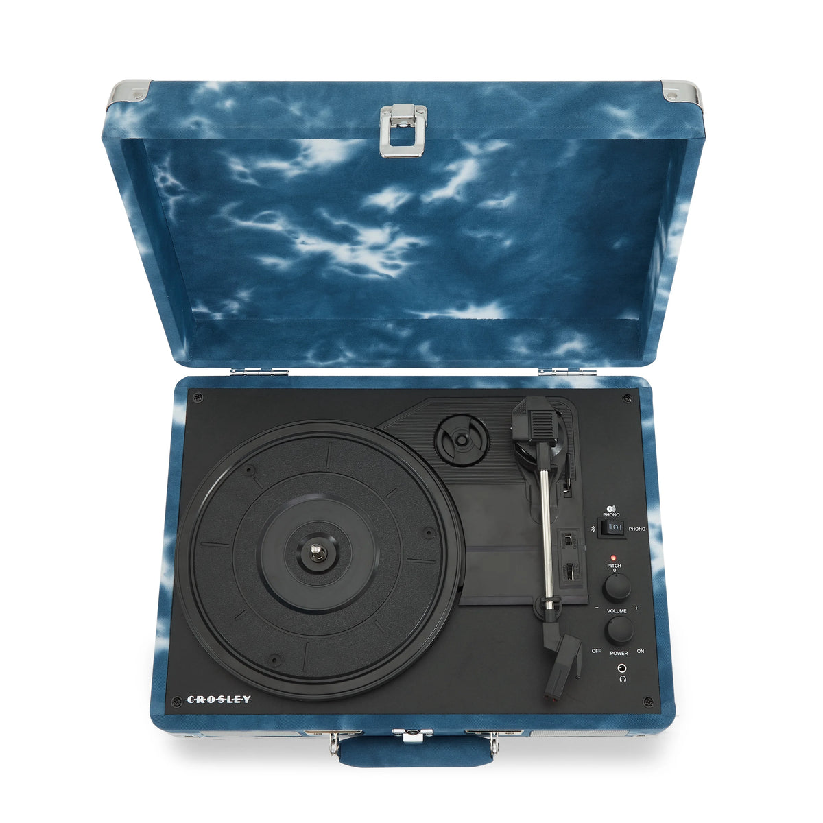 Vinyl Record Player with Speakers and Bluetooth Turntable R25075