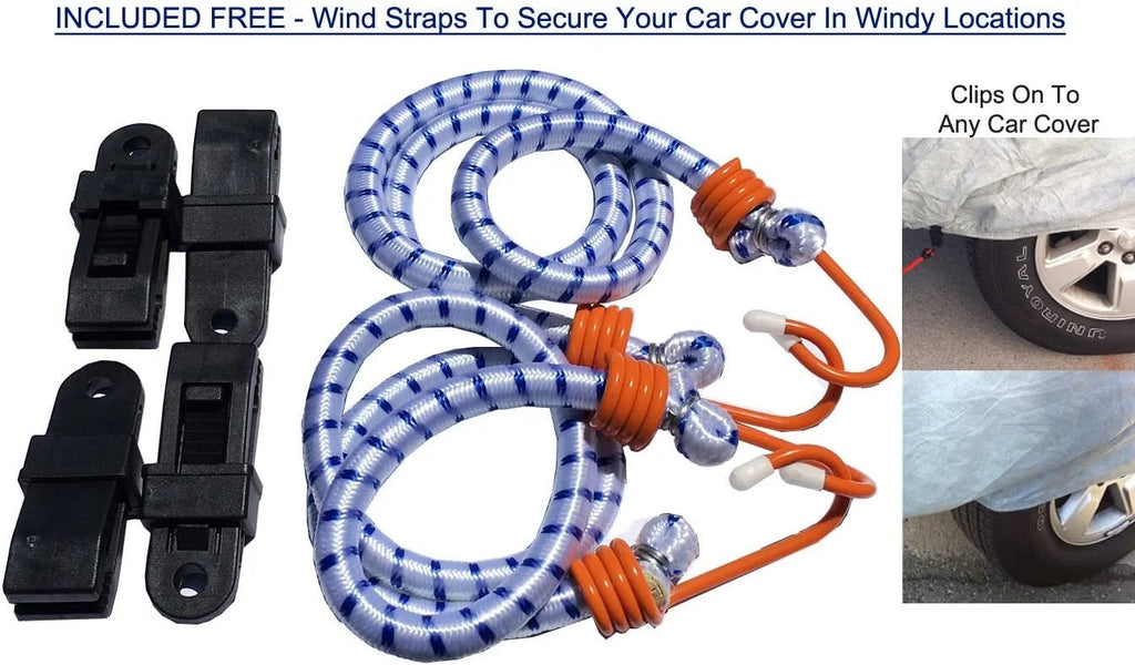 Weatherproof Car Cover with Fleece Lining D11336