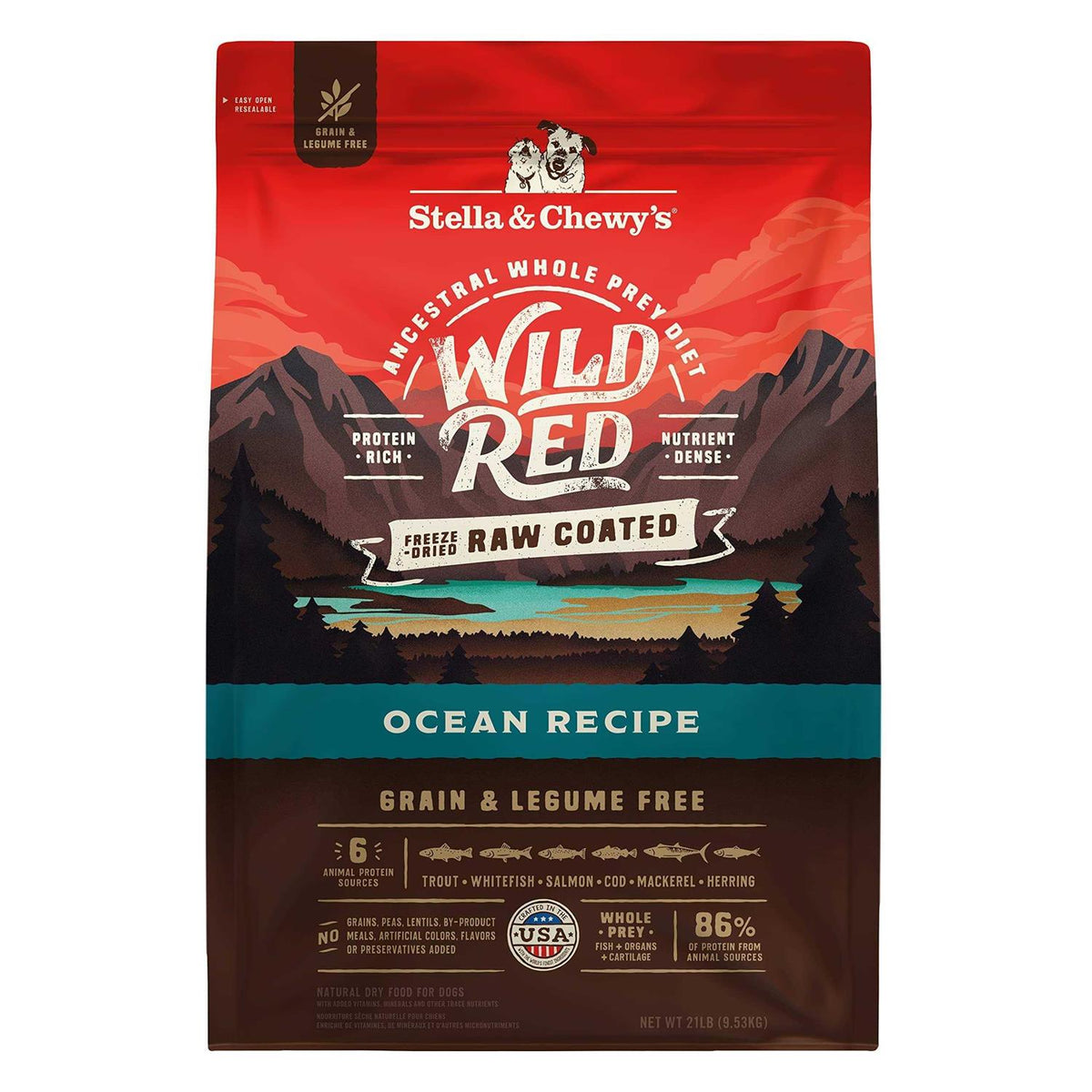Grain Free High Protein Dry Dog Food G5477