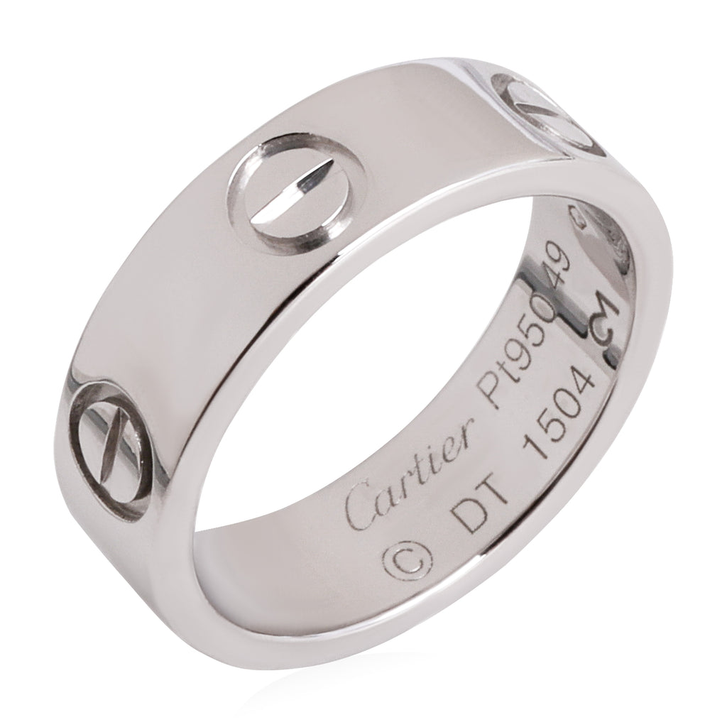 Platinum Love Ring H33120