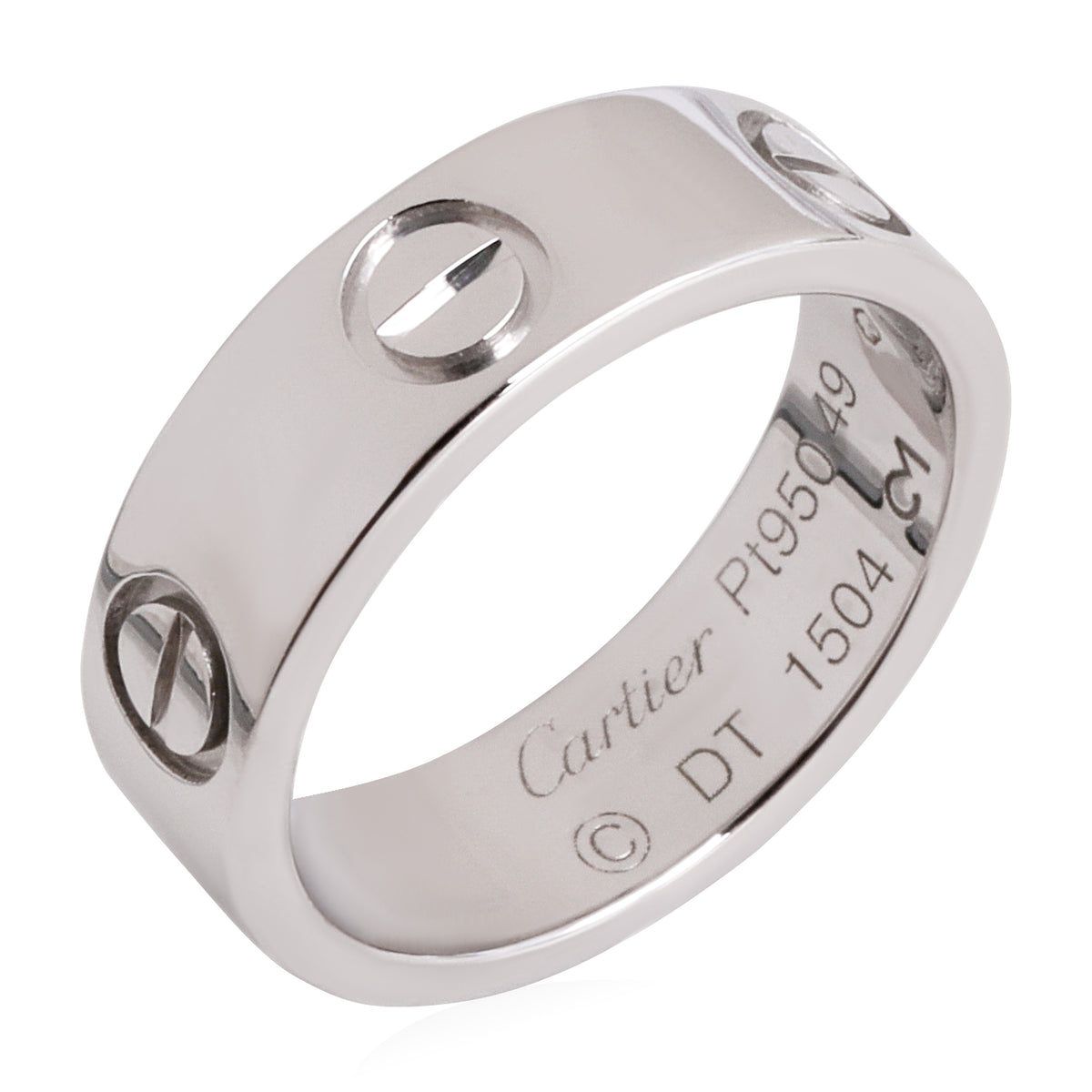 Platinum Love Ring H33120