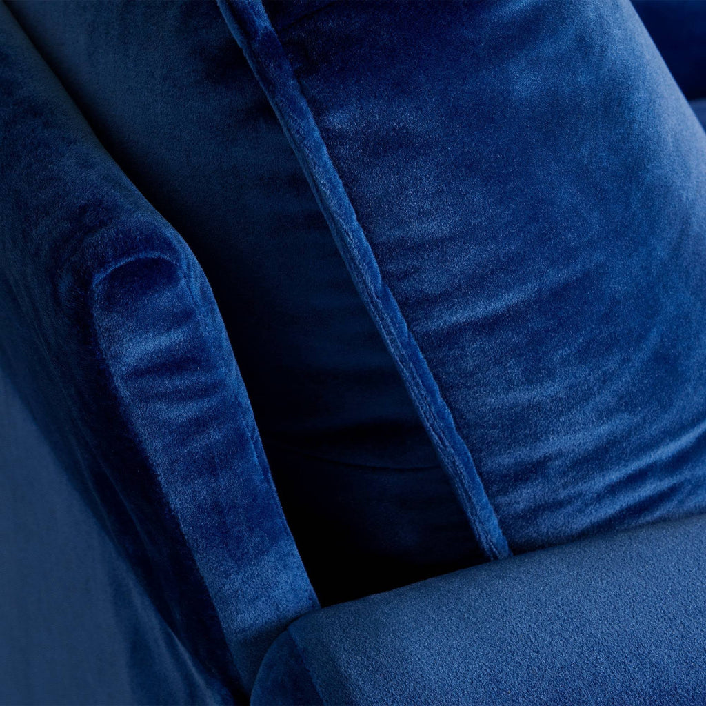 Dark Blue 1-Seat Sofa O626104