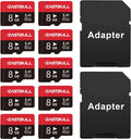 8GB 10-Pack Micro SD Cards UHS-I U1 Class 10 Q659067