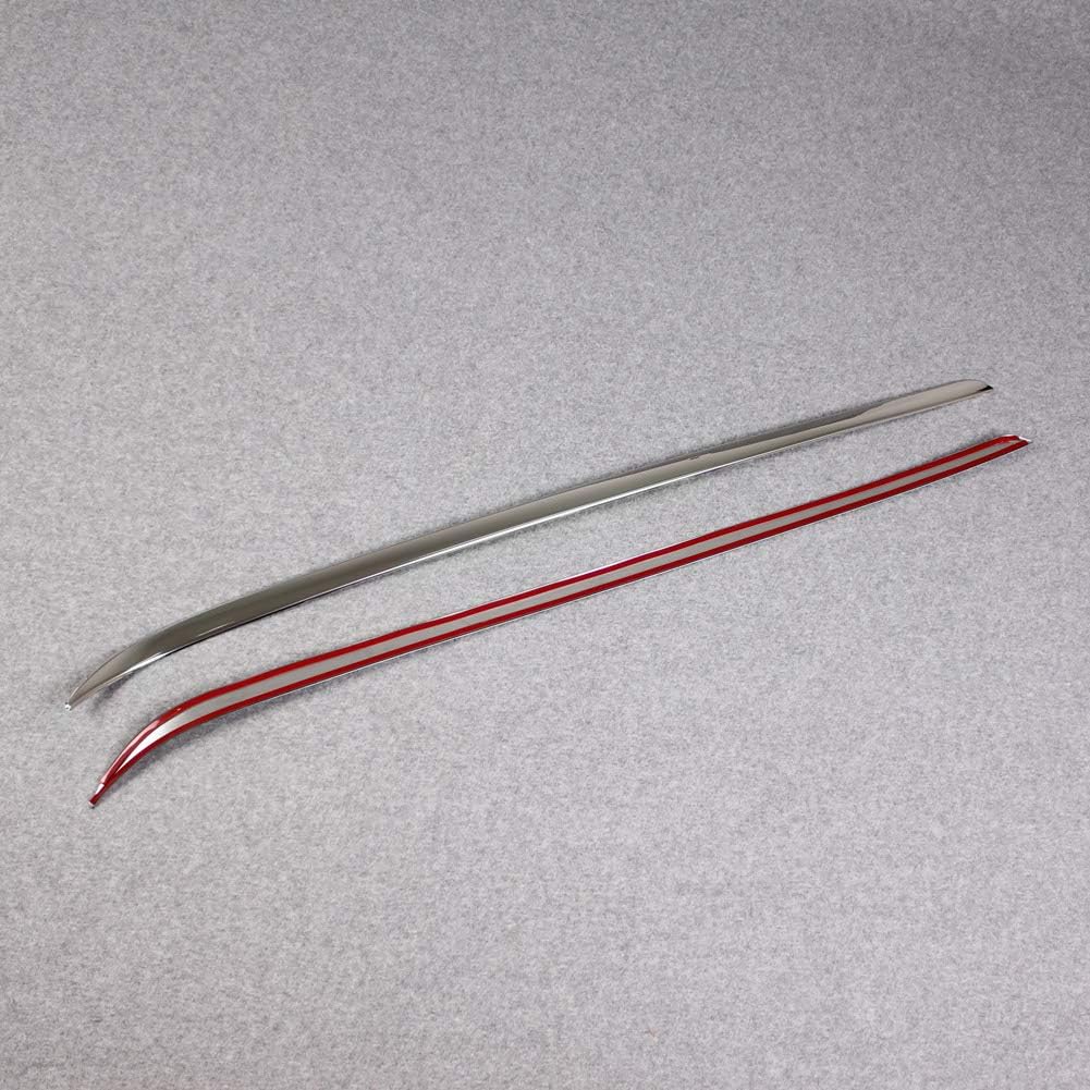 Stainless Steel Windshield Side Window Cover Trim Pack of 2 Q767390