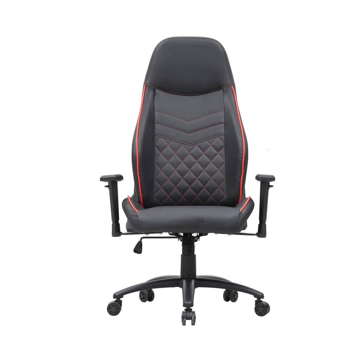 Black Vegan Leather Reclining Gaming Chair Z6854