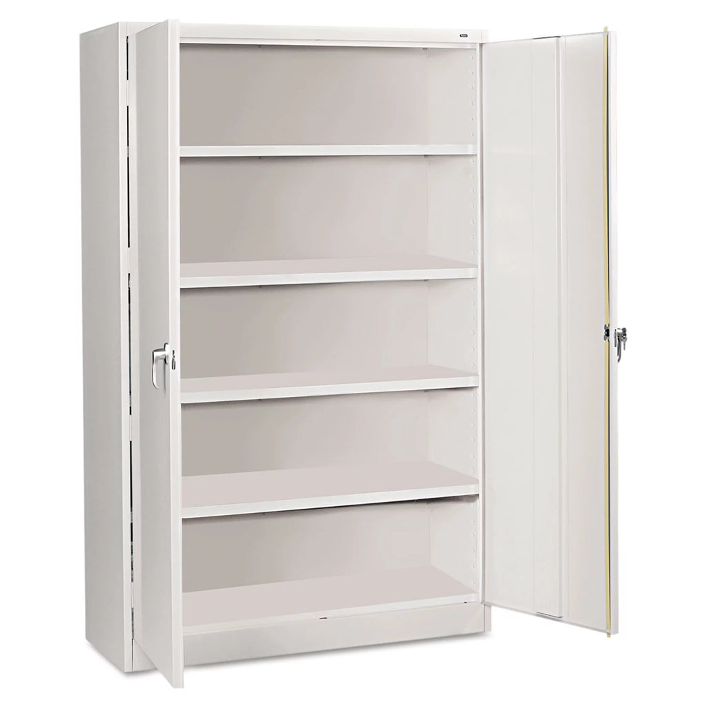Steel Storage Cabinet 48w x 18d x 78h Light Gray E455