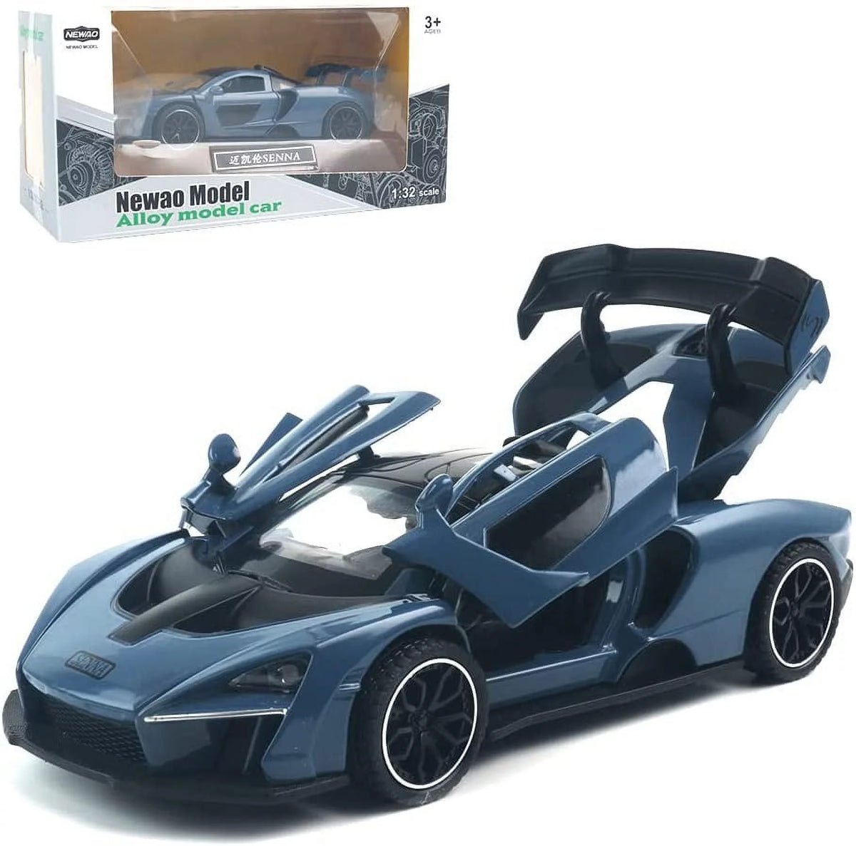1:32 Scale Die-casting Toy Car with Light and Music M5725