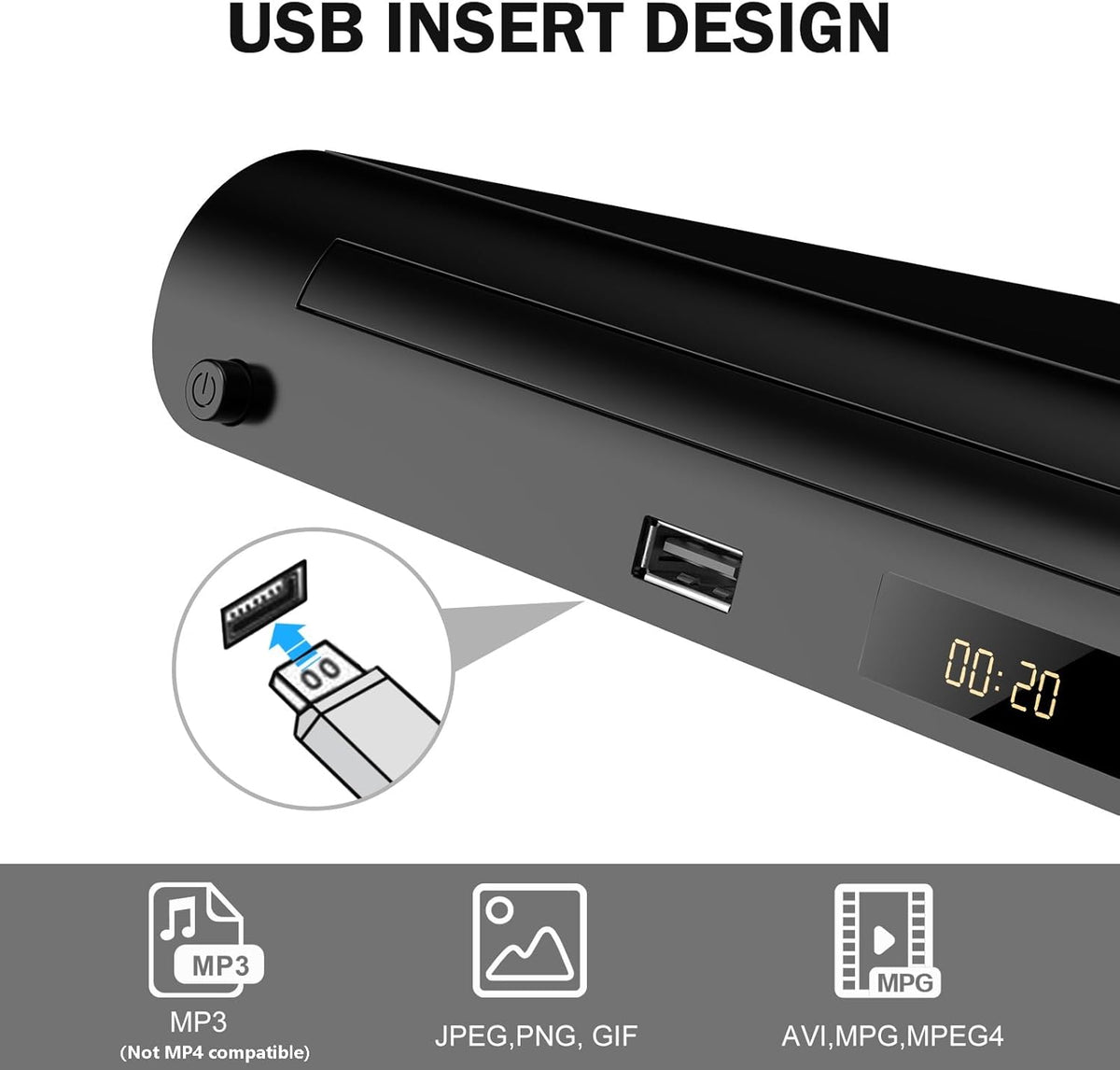 All Region Free DVD Player with HDMI Output M6561