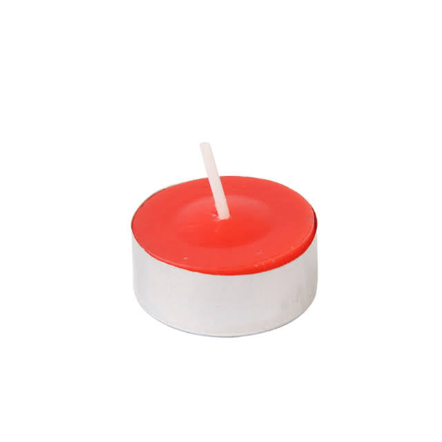 Red Citronella Tealight Candles 1200 Pcs X6266