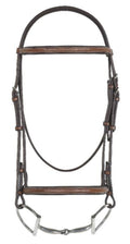 Raised Padded Bridle with O Reins H69017
