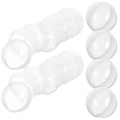 200 pcs Clear Plastic Fillable Balls E771