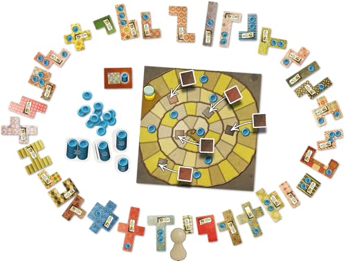 Two-Player Quilting Strategy Board Game I967275