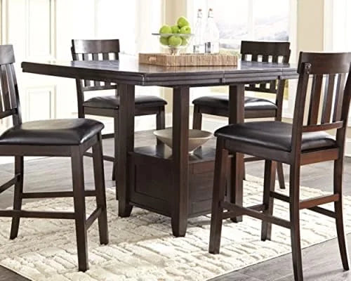 Dark Brown 36" Counter Height Dining Extension Table W978