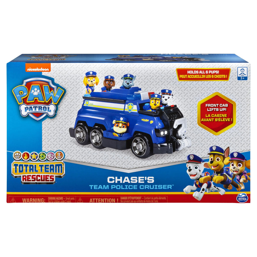 Police Cruiser Vehicle with 6 Pups I7835
