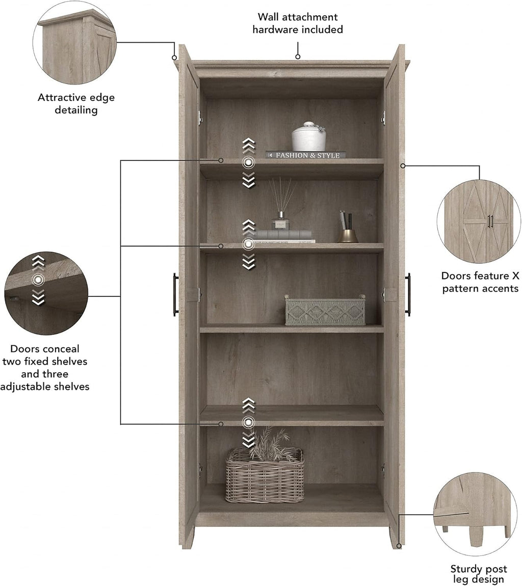 Tall Storage Cabinet with Doors K3646