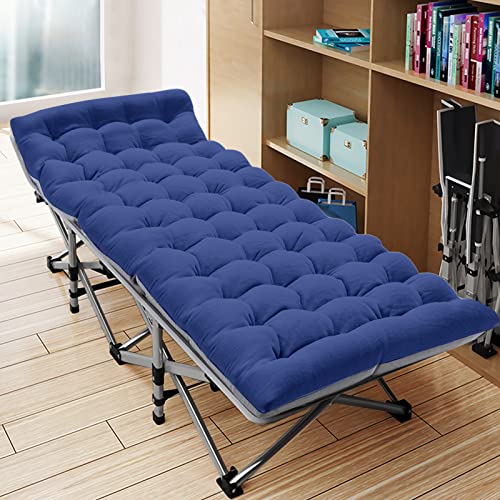 Extra Wide Heavy Duty Folding Camping Cot with Carry Bag Z3798