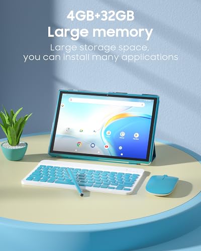 10 inch Android Tablet with Keyboard Case L488814