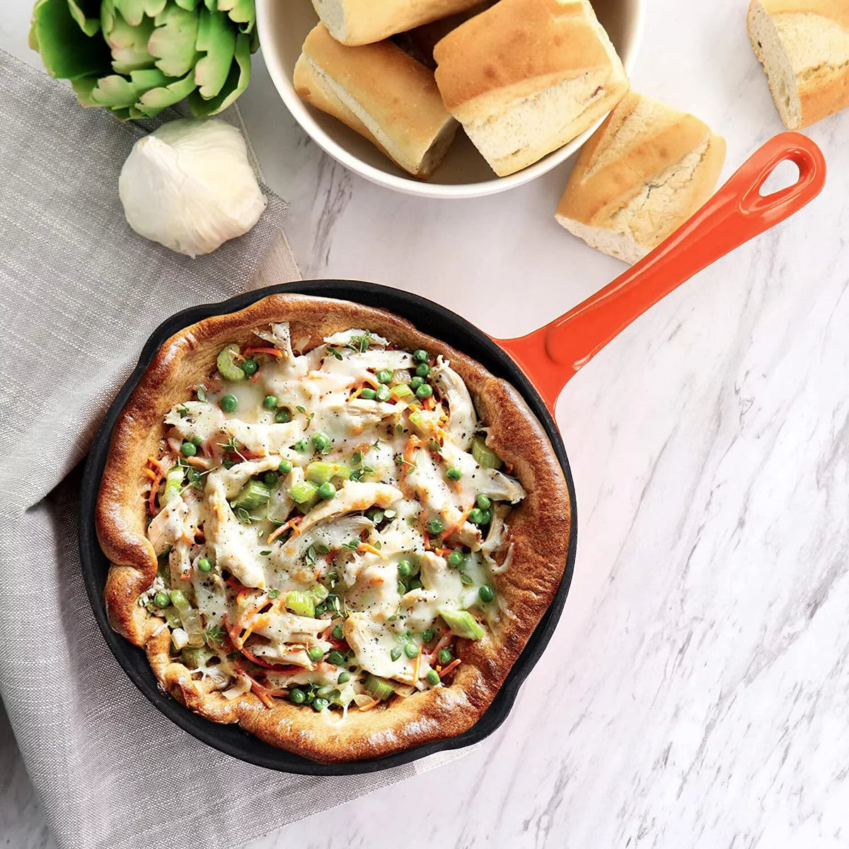 8 Inch PreSeasoned Cast Iron Frying Pan X4680