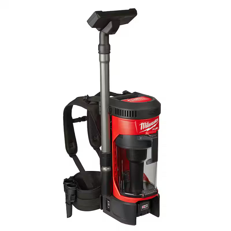18-Volt Lithium-Ion Brushless Cordless 3-in-1 Backpack Vacuum with 8.0 Ah Battery and Rapid Charger C144901