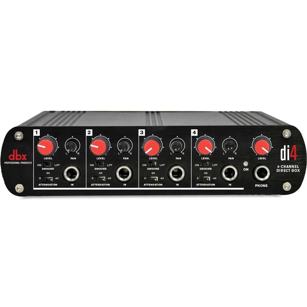 4 Channel Direct Box with Line Mixer B476
