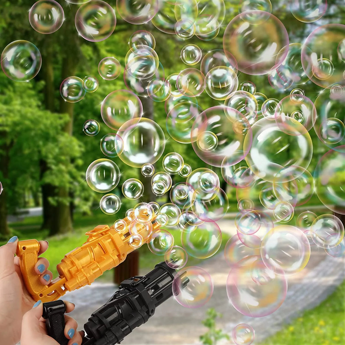 8-Hole Bubble Maker Water Gun V6257