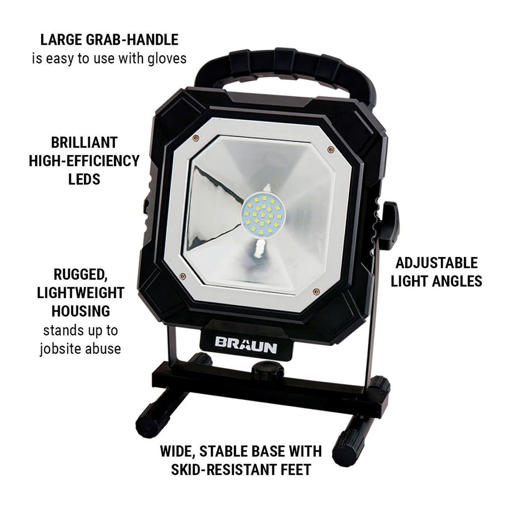 1500 Lumen LED Rechargeable Work Light U309376