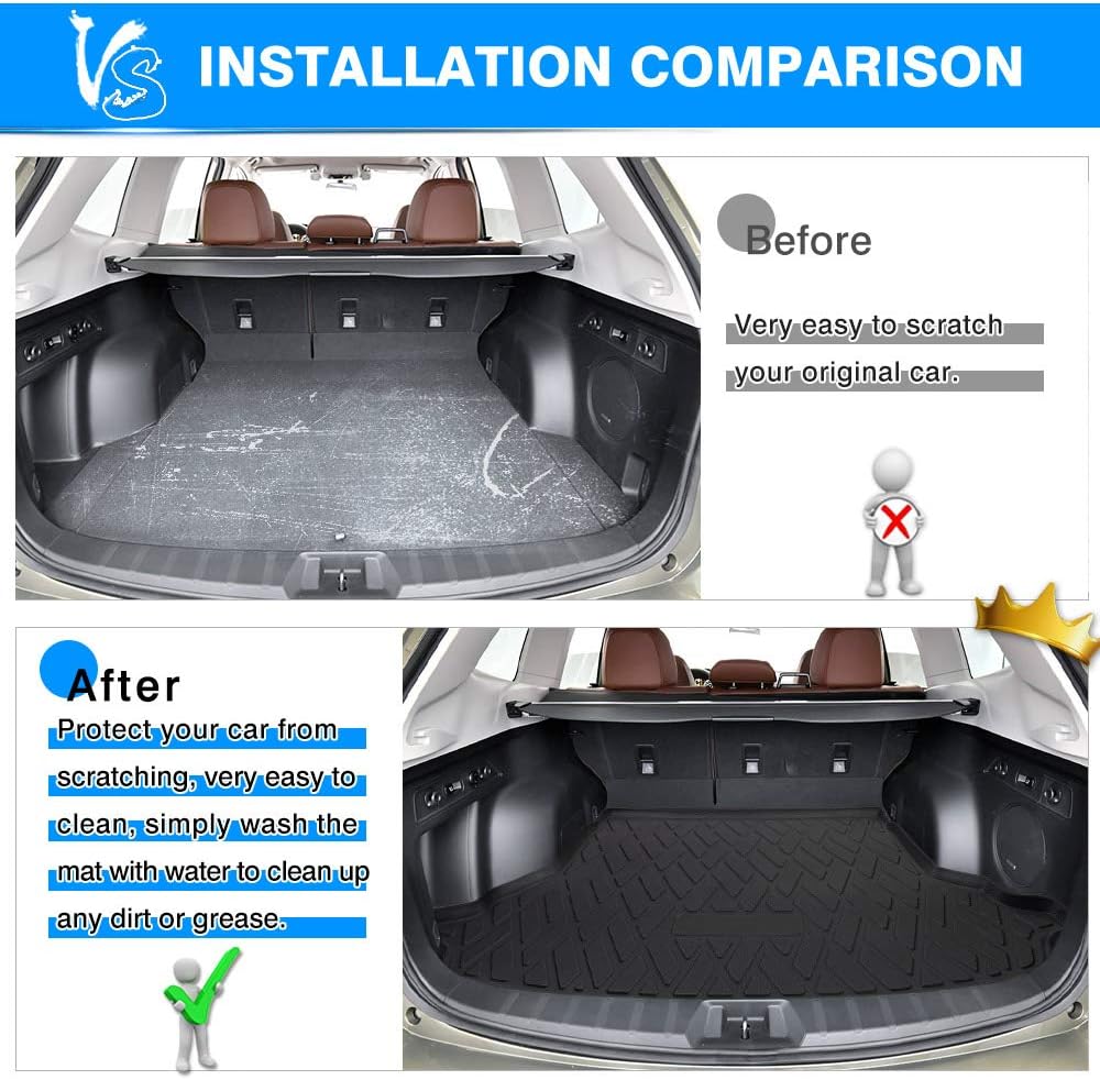 All Weather TPO Rear Cargo Liner Pack of 2 E474