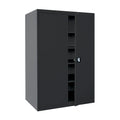 5-Shelf Steel Storage Cabinet with Recessed Handle G6861
