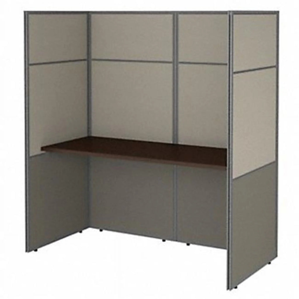 60W Cubicle Desk with Closed Panels H970040