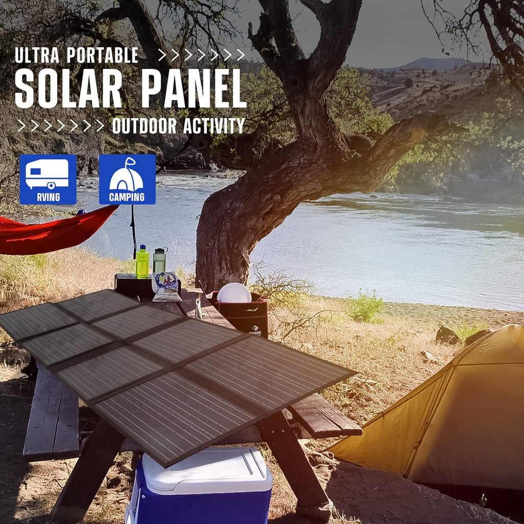 200W Foldable Monocrystalline Solar Panel with 20A MPPT Controller F350232