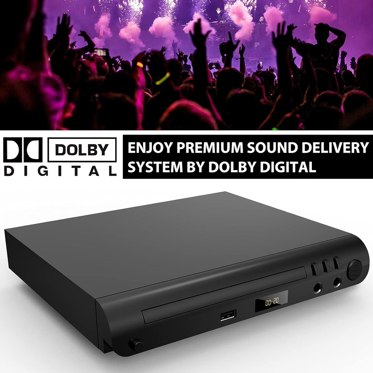 All Region Free DVD Player with HDMI Output M6561
