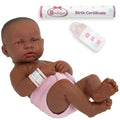 Realistic 14 inch African American Baby Doll O495