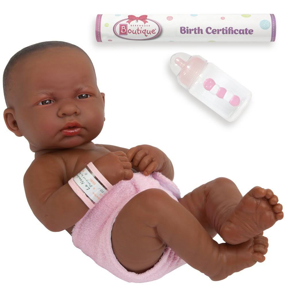 Realistic 14 inch African American Baby Doll O495