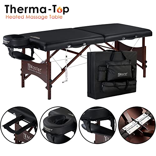 30" Heated Portable Massage Table with Carrying Bag R736