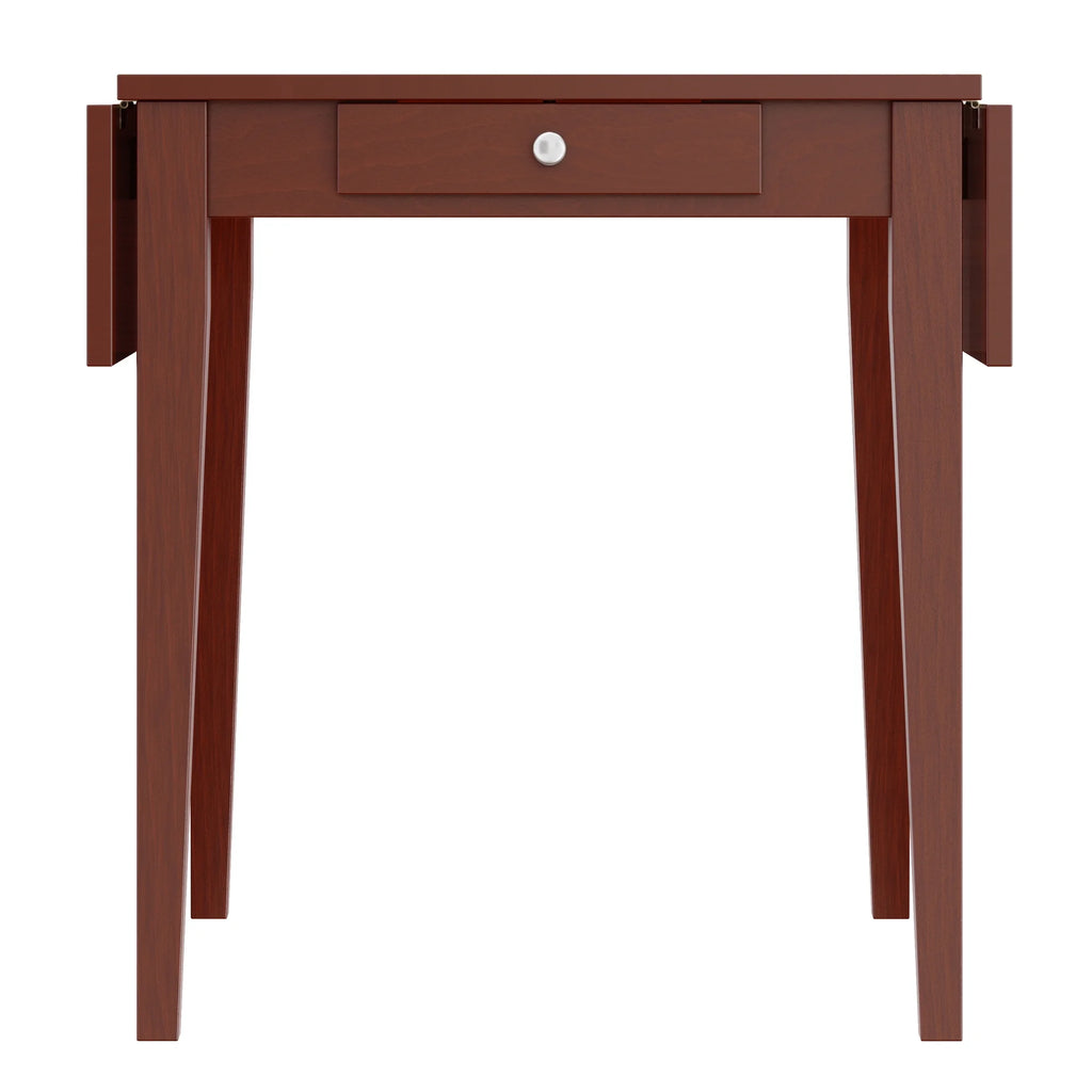 3-Pc Drop Leaf Table & Ladder Back Chairs Dining Set D5680