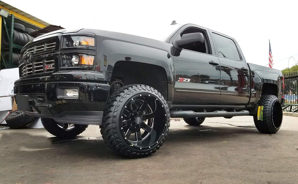 Gloss Black Milled Rim Wheel X49707