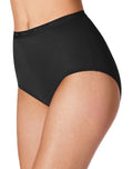 Set of 6 Black Stretch Cotton Briefs O233444