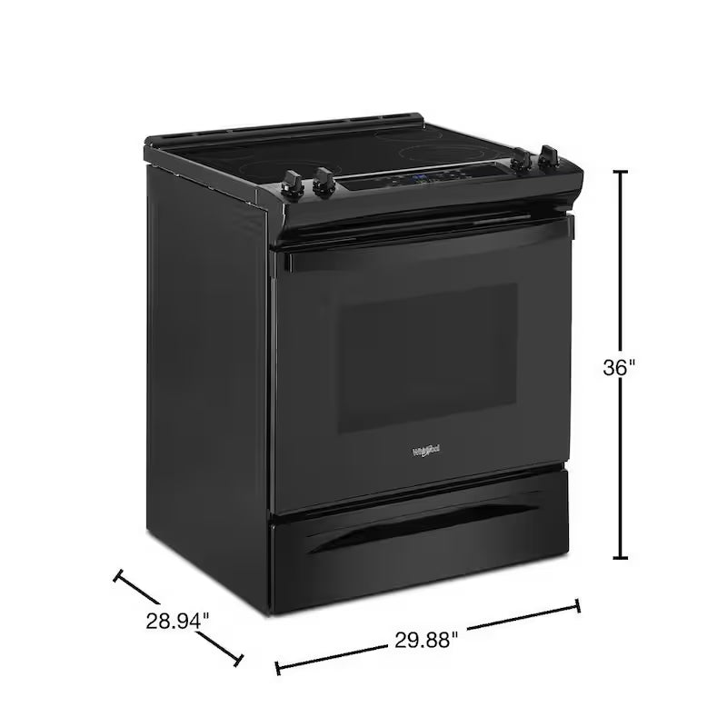 Electric Range in Black R214