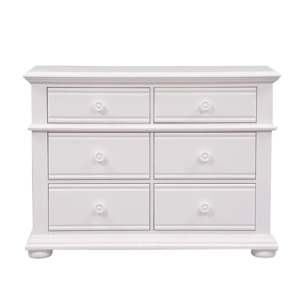 Media Chest, Oyster White Finish U3137
