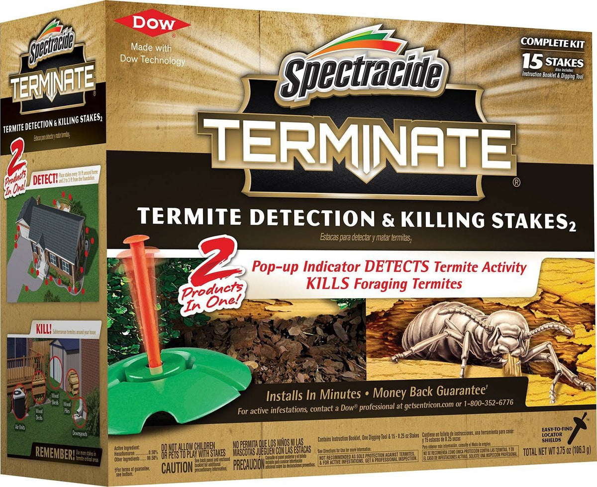 15-Count Termite Detection and Killing Stakes Y905085