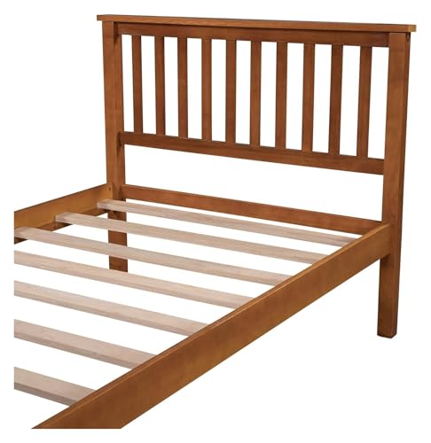 Twin Bed Frame Platform with Headboard and Footboard H2852