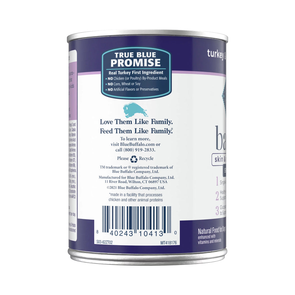 Turkey Pate Grain-Free Wet Dog Food 12.5 oz C73661