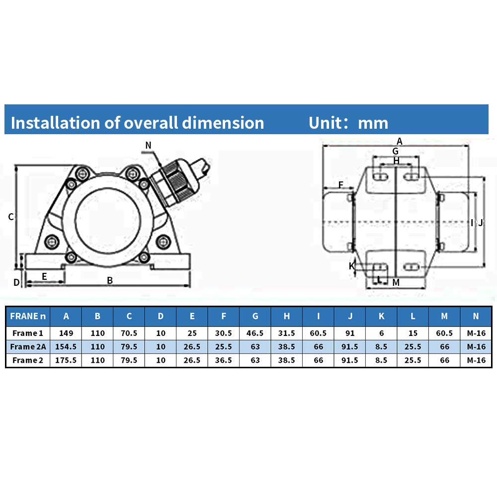 30W AC110V 3600rpm Aluminum Alloy Concrete Vibrator Pack of 2 Z330