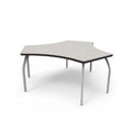 Grey Nebula Laminate Desk with Adjustable Legs O538505