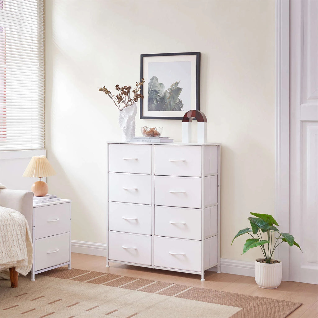 8 Drawer Fabric Dresser J157434