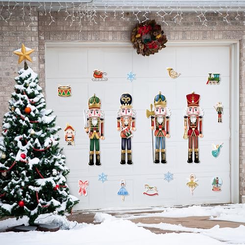 19 Pcs Christmas Garage Door Decoration Magnet I2136