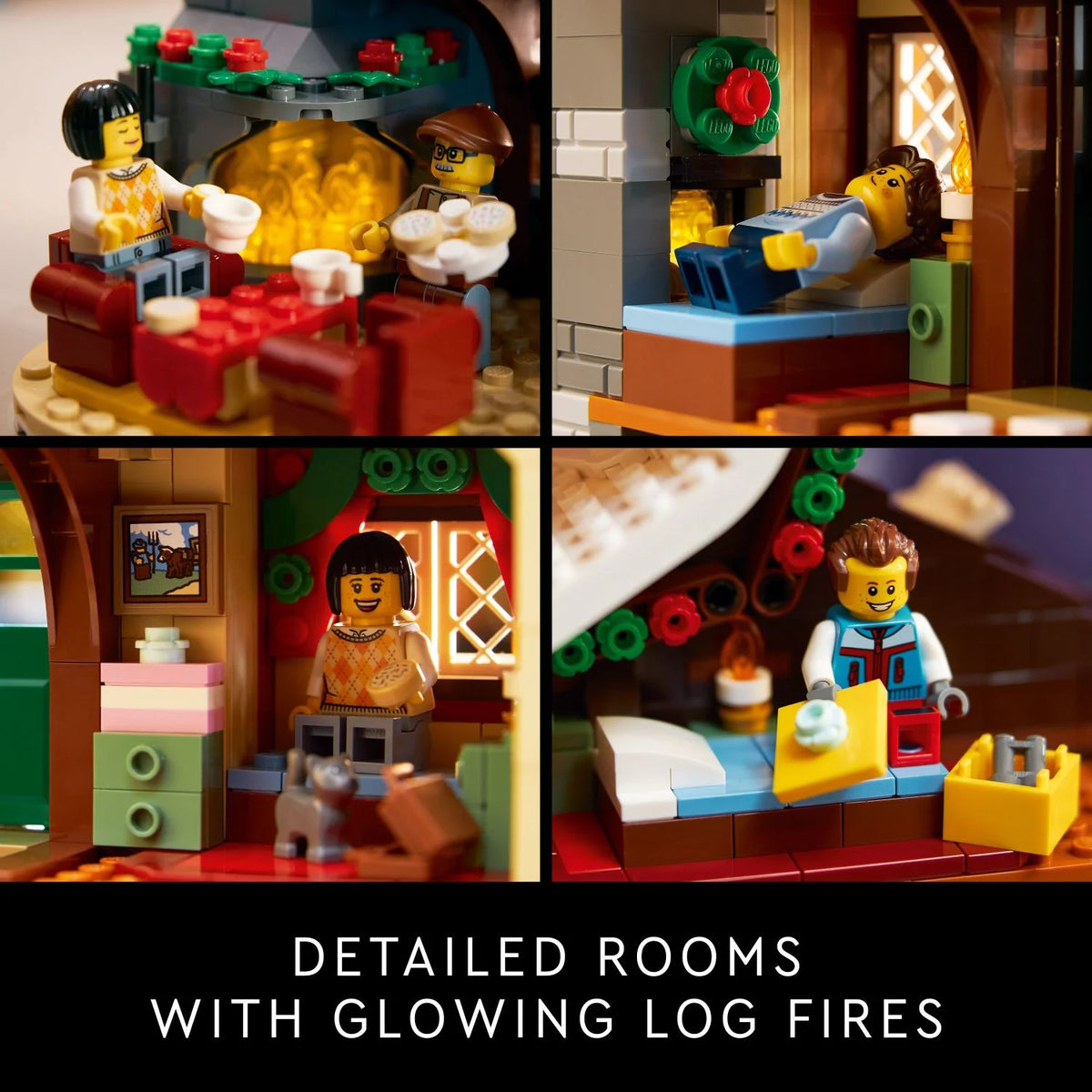 LEGO Icons Alpine Lodge Model Building Kit W51459