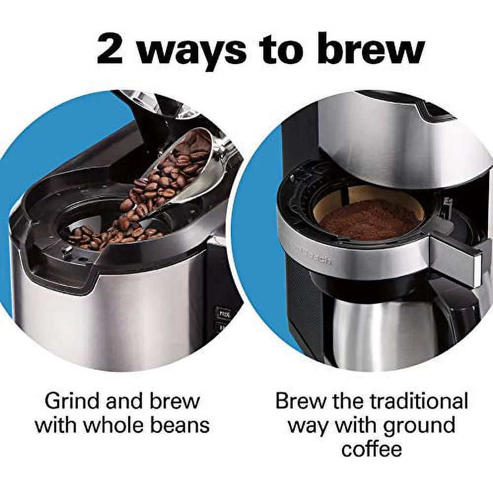 Programmable Grind and Brew Coffee Maker N77614