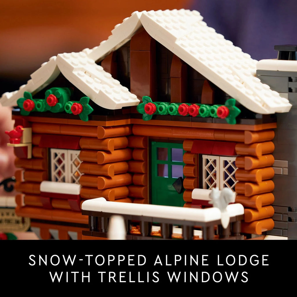 LEGO Icons Alpine Lodge Model Building Kit W51459